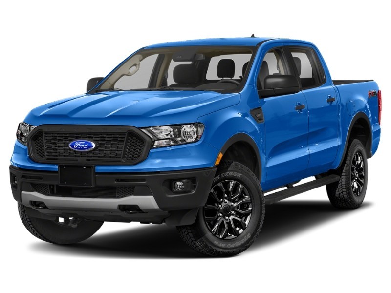 2023 Ford Ranger XLT 4WD SuperCrew 5' Box Velocity Blue Metallic  Shot 10
