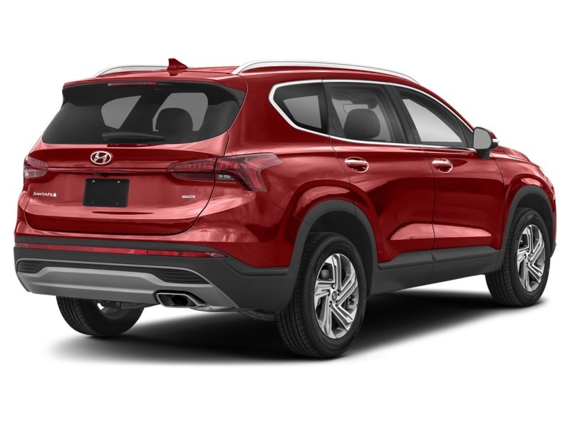 2023 Hyundai Santa Fe Preferred AWD w/Trend Package Flame Red  Shot 2