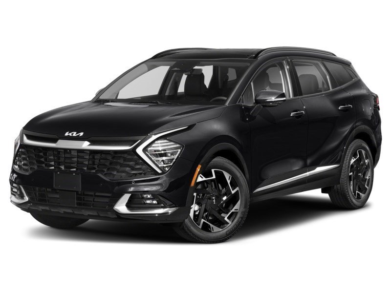2023 Kia Sportage EX Premium AWD w/Red Interior Fusion Black  Shot 4