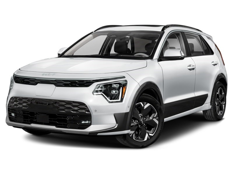 2026 Kia Niro EV Wave FWD Snow White Pearl/Grey Snow White Pearl w/Grey C-Pillar  Shot 4