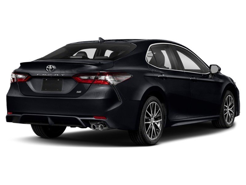2023 Toyota Camry SE Auto Midnight Black Metallic  Shot 2