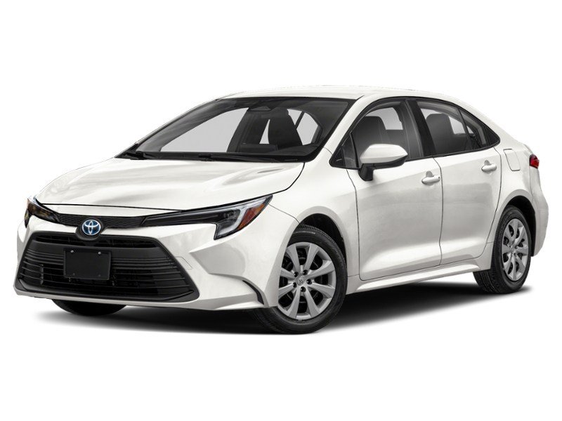 2023 Toyota Corolla Hybrid Hybrid LE CVT AWD White  Shot 1