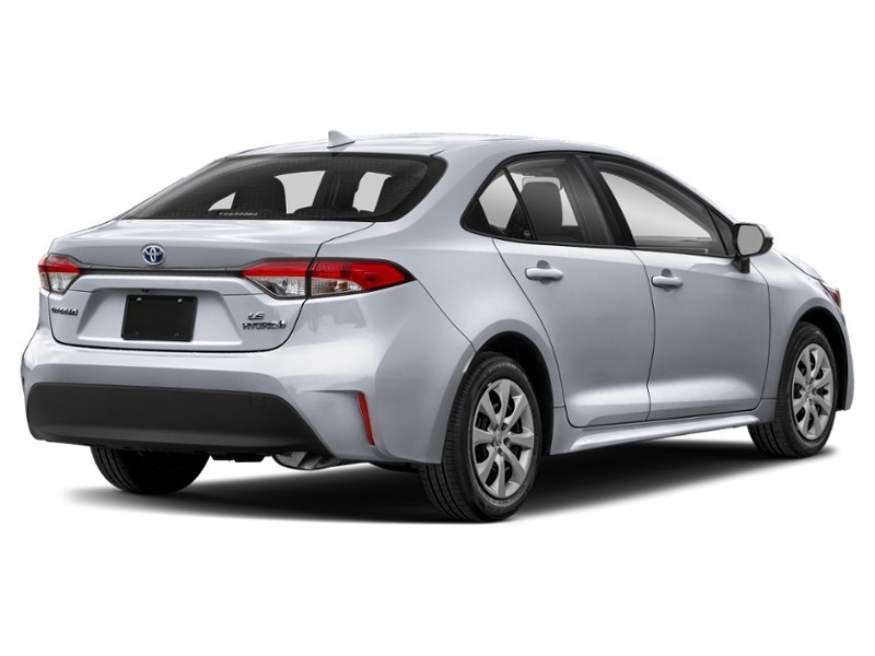 2023 Toyota Corolla Hybrid Hybrid LE CVT AWD Classic Silver Metallic  Shot 12