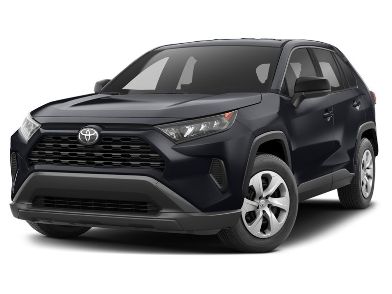 2023 Toyota RAV4 LE AWD Midnight Black Metallic  Shot 4