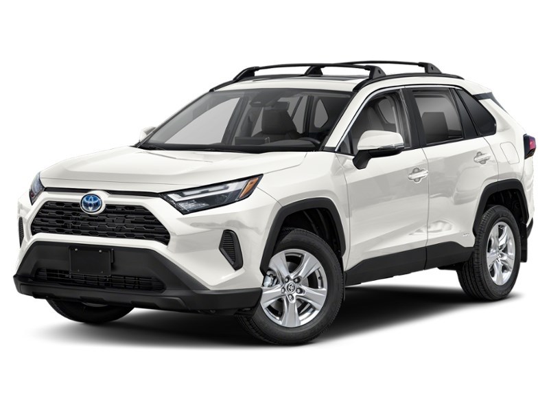 2023 Toyota RAV4 Hybrid Hybrid XLE AWD Super White  Shot 1
