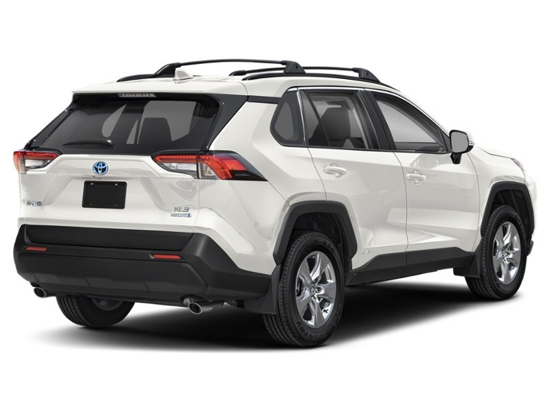 2023 Toyota RAV4 Hybrid Hybrid XLE AWD Super White  Shot 2