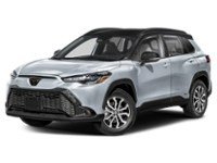 2024 Toyota Corolla Cross Hybrid Hybrid SE AWD Sonic Silver Metallic w/Black Roof  Shot 34
