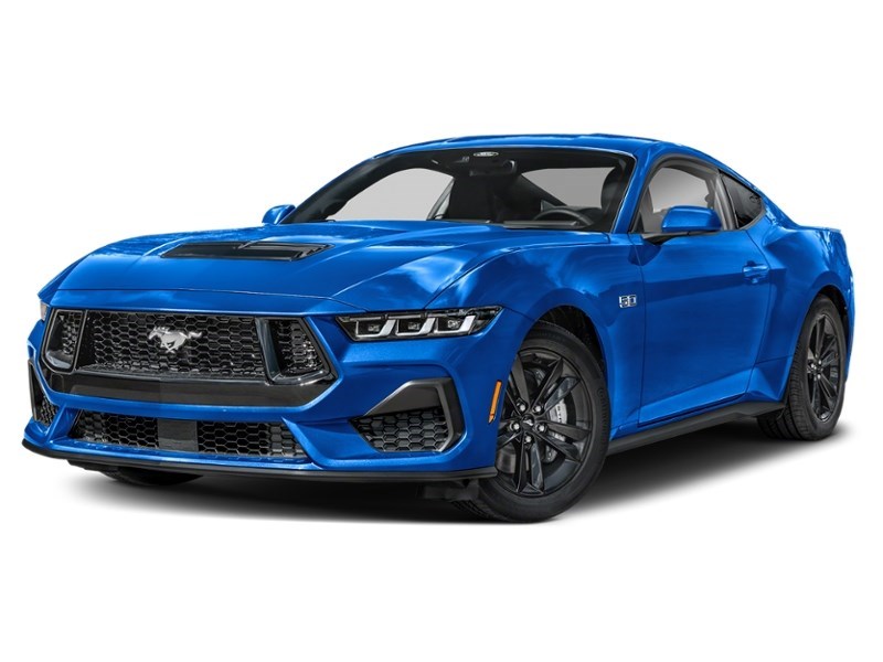 2026 Ford Mustang GT Grabber Blue Metallic  Shot 2