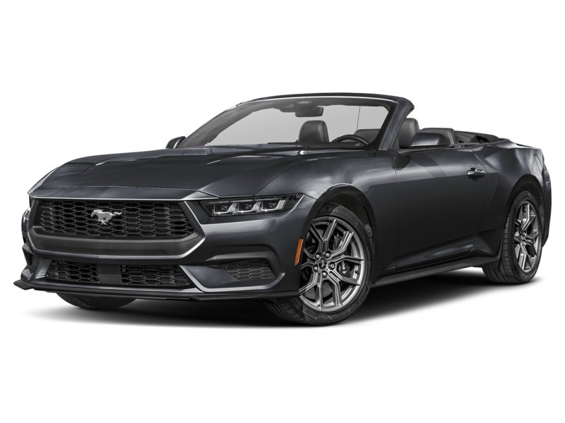 2026 Ford Mustang EcoBoost Convertible Shadow Black  Shot 13