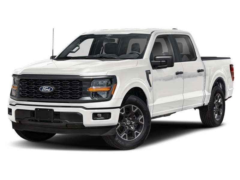 2025 Ford F-150 STX 4WD SuperCrew 5.5' Box Oxford White  Shot 1