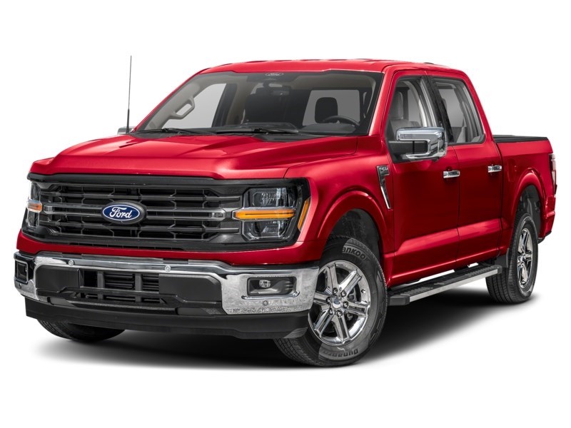 2024 Ford F-150 XLT 4WD SuperCrew 5.5' Box Rapid Red Metallic Tinted Clearcoat  Shot 14