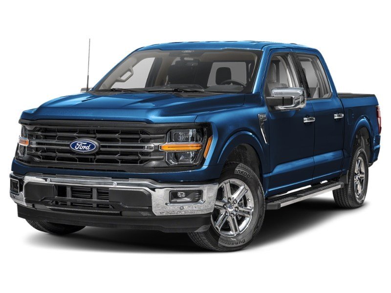 2025 Ford F-150 XLT 4WD SuperCrew 5.5' Box Antimatter Blue Metallic  Shot 35