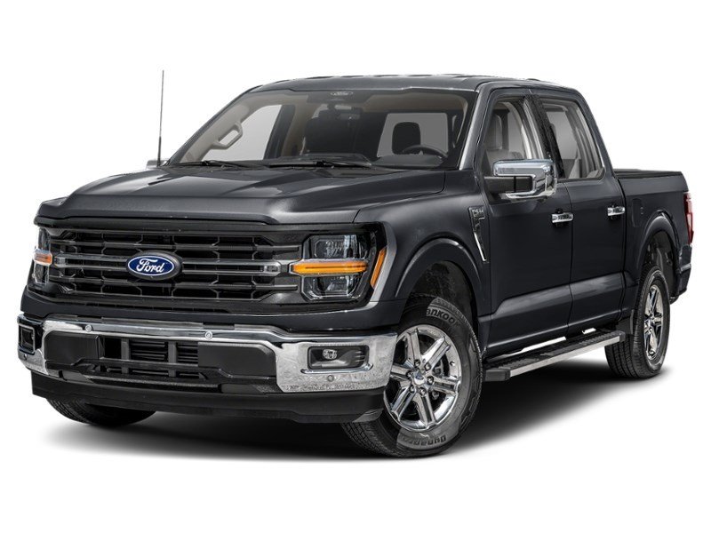 2025 Ford F-150 XLT | 4X4 | 2.7L | 302A | BLK PKG PLS | BED UTL Agate Black Metallic  Shot 4