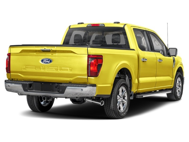 2025 Ford F-150 XLT 4WD SuperCrew 5.5' Box Yellow  Shot 3
