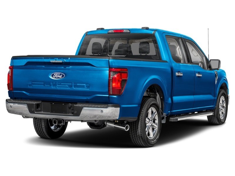 2025 Ford F-150 XLT 4WD SuperCrew 5.5' Box Atlas Blue Metallic  Shot 9