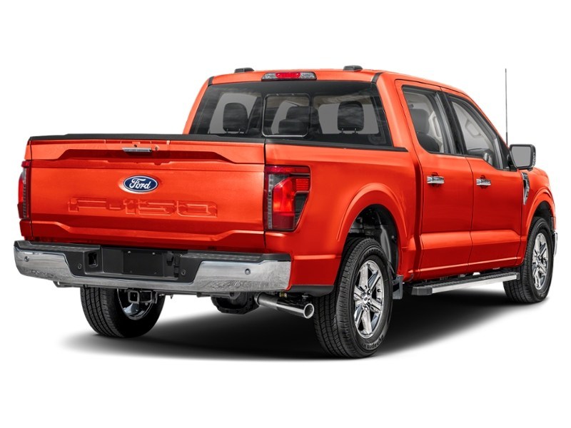 2025 Ford F-150 XLT 4WD SuperCrew 5.5' Box Orange  Shot 45