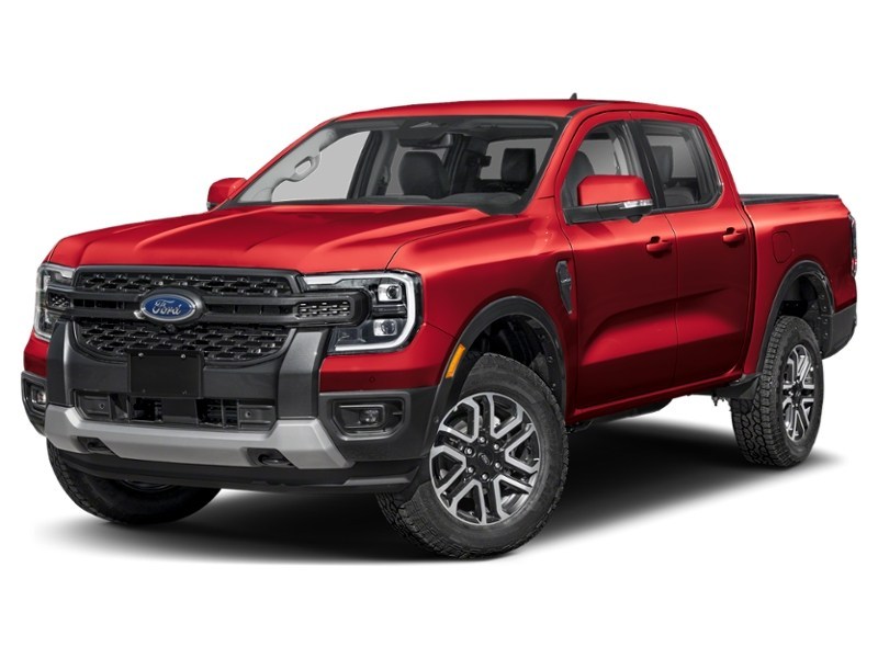 2026 Ford Ranger LARIAT 4WD SuperCrew 5' Box Ruby Red Metallic Tinted Clearcoat  Shot 1