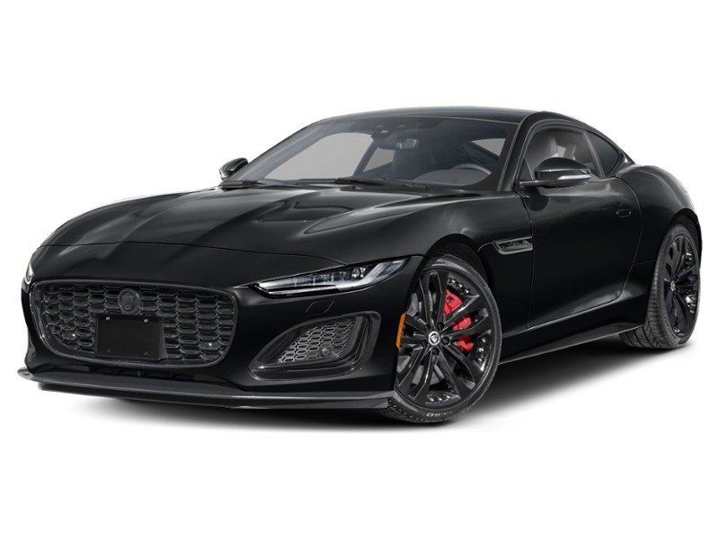 2024 Jaguar F-TYPE R75 Coupe P575 AWD Santorini Black Metallic  Shot 1