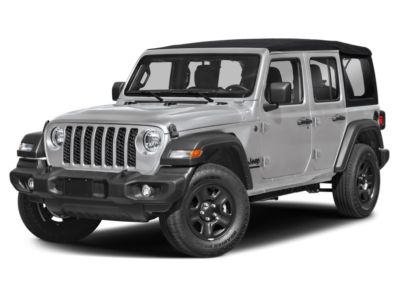 2024 Jeep Wrangler Sahara 4 Door 4x4 Silver Zynith  Shot 42