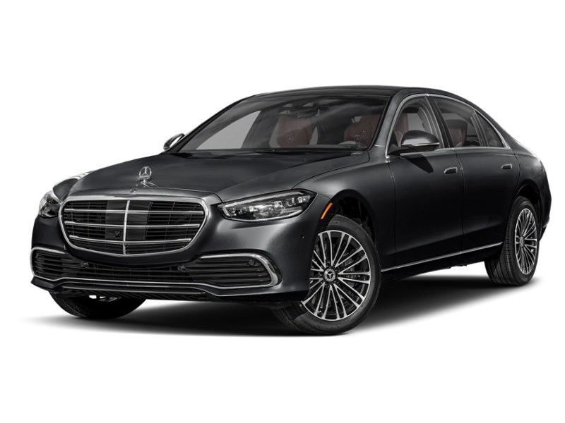 2025 Mercedes-Benz S-Class S 580 4MATIC Sedan Black  Shot 4