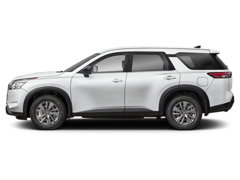 2024 Nissan Pathfinder S 4WD Glacier White  Shot 3
