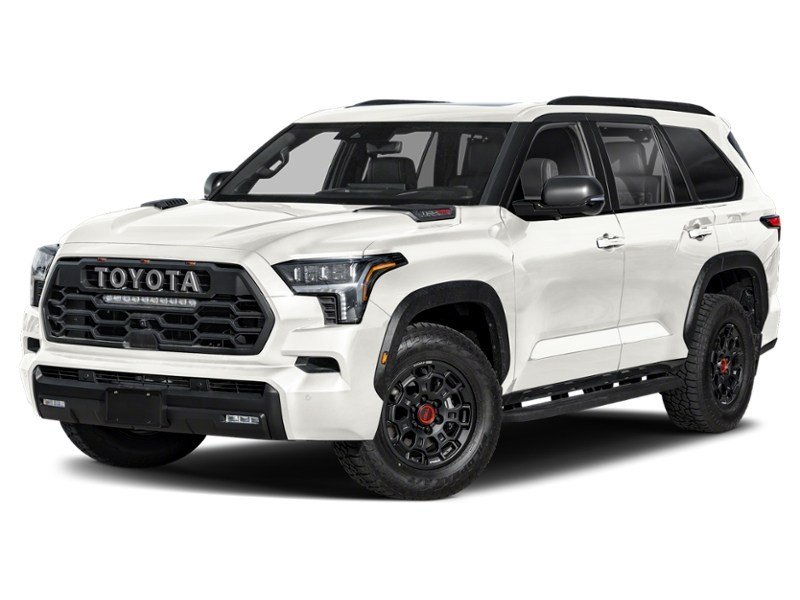 2026 Toyota Sequoia TRD Off Road 4WD White  Shot 1