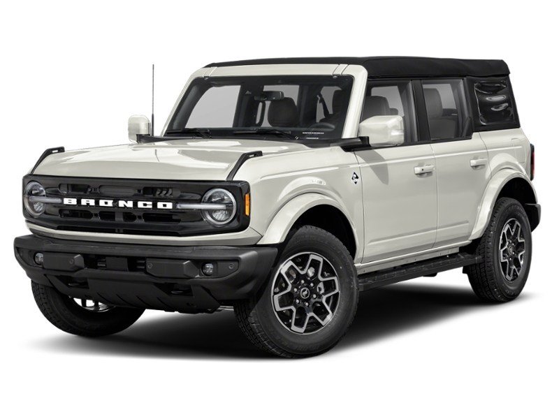2026 Ford Bronco Outer Banks 4 Door 4x4 Wimbledon White  Shot 1
