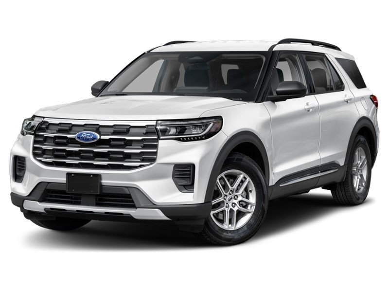 2026 Ford Explorer Active w/200A Pkg 4WD Space White Metallic  Shot 5