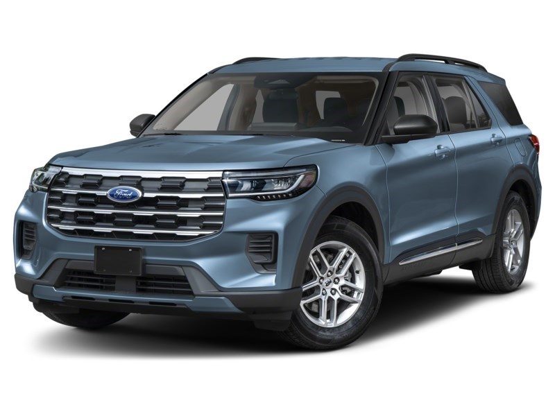 2026 Ford Explorer Active w/200A Pkg 4WD Vapour Blue Metallic  Shot 4
