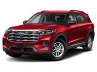 2027 Ford Explorer Active w/200A Pkg 4WD Ruby Red Metallic Tinted Clearcoat  Shot 4
