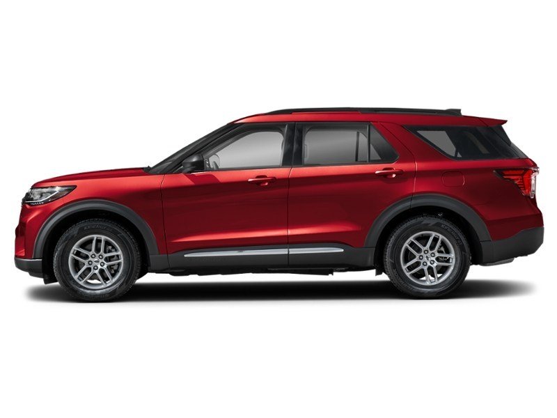 2027 Ford Explorer Active w/200A Pkg 4WD Ruby Red Metallic Tinted Clearcoat  Shot 3