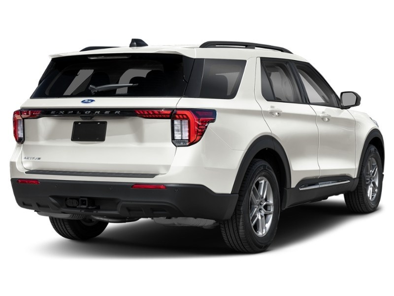 2026 Ford Explorer Active w/200A Pkg 4WD Star White Metallic Tri-Coat  Shot 13