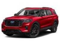 2025 Ford Explorer ST 4WD Rapid Red Metallic Tinted Clearcoat  Shot 10