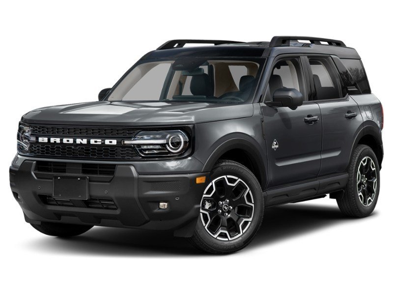 2026 Ford Bronco Sport Outer Banks 4x4 Carbonized Grey Metallic  Shot 1