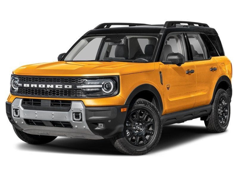 2026 Ford Bronco Sport Badlands 4x4 Orange Fury Metallic Tri-Coat  Shot 24
