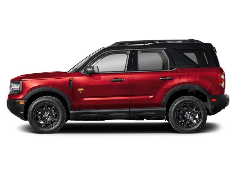 2026 Ford Bronco Sport Badlands 4x4 Ruby Red Metallic Tinted Clearcoat  Shot 3