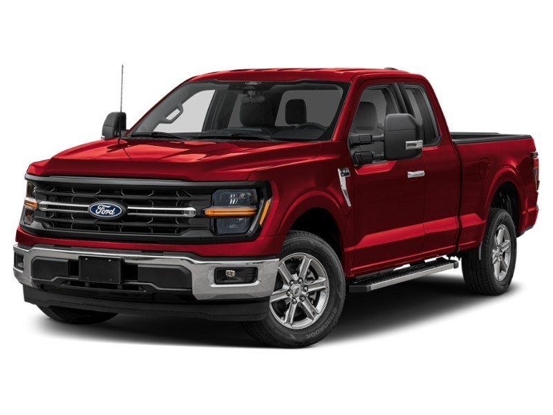 2026 Ford F-150 XLT 4WD SuperCab 6.5' Box Ruby Red Metallic Tinted Clearcoat  Shot 4