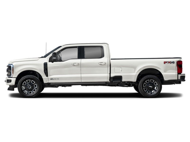 2026 Ford F-350 Platinum 4WD Crew Cab 8' Box Star White Metallic Tri-Coat  Shot 3