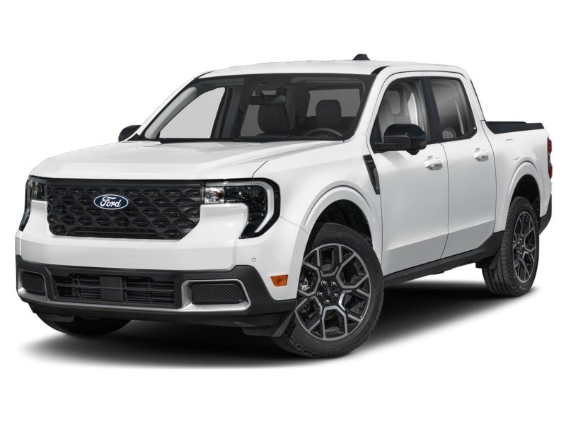 2026 Ford Maverick LARIAT AWD SuperCrew Space White Metallic  Shot 4