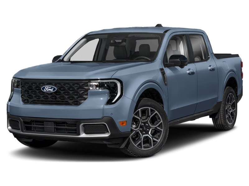 2026 Ford Maverick LARIAT AWD SuperCrew Azure Grey Metallic Tri-Coat  Shot 1