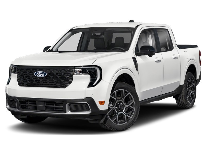 2026 Ford Maverick LARIAT AWD SuperCrew Oxford White  Shot 4