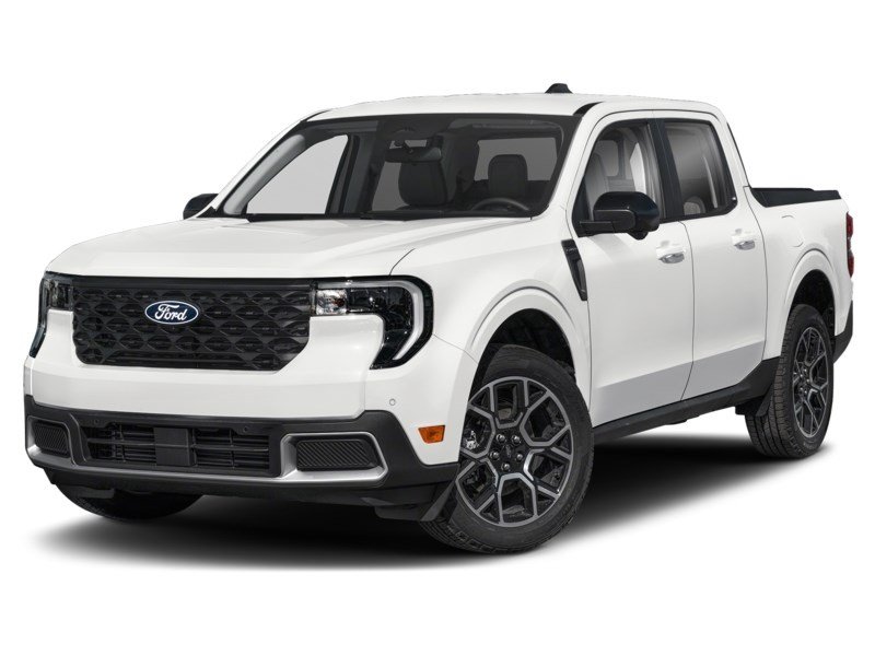 2026 Ford Maverick LARIAT AWD SuperCrew Oxford White  Shot 4