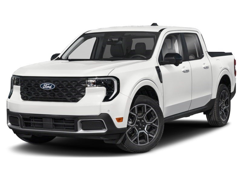 2025 Ford Maverick LARIAT AWD SuperCrew Oxford White  Shot 4