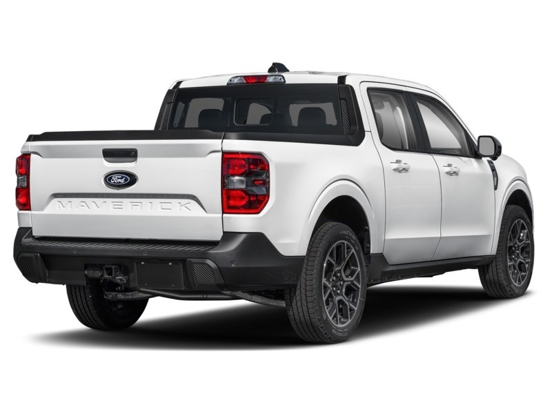 2026 Ford Maverick LARIAT AWD SuperCrew Space White Metallic  Shot 6