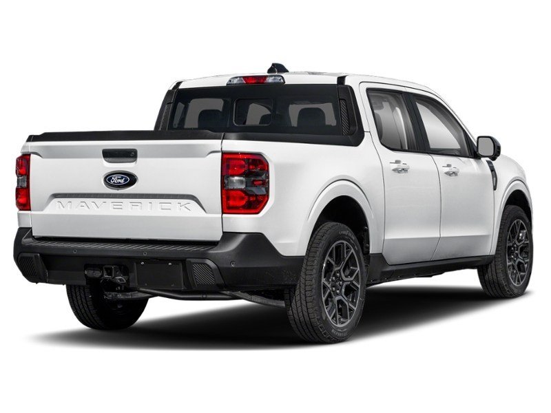 2026 Ford Maverick LARIAT AWD SuperCrew Space White Metallic  Shot 2