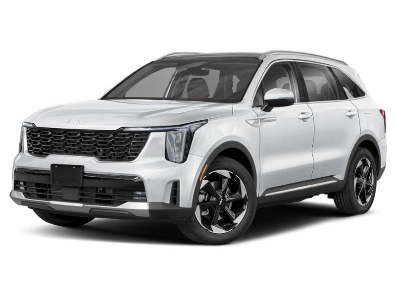 2026 Kia Sorento Hybrid EX AWD Snow White Pearl  Shot 4