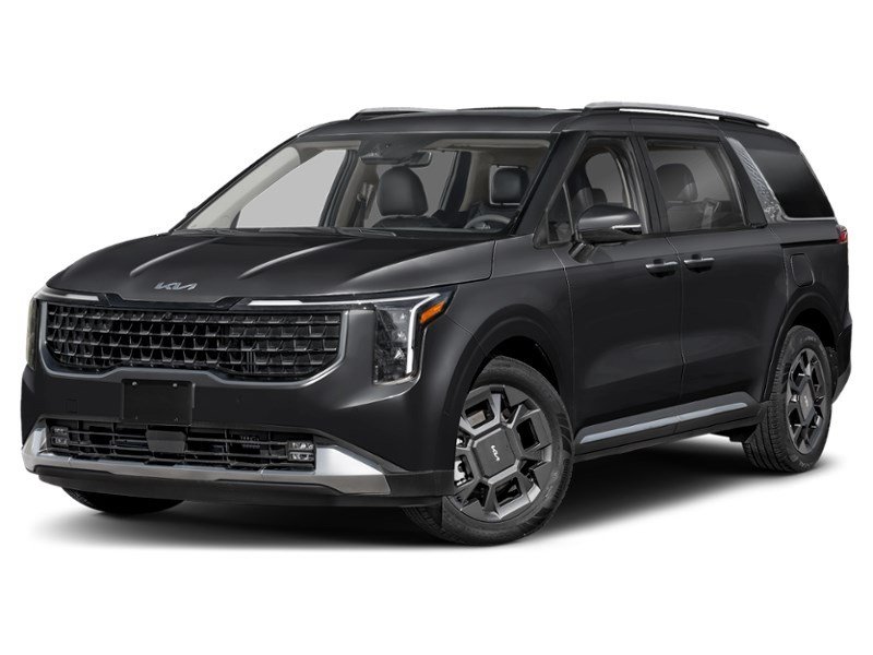 2026 Kia Carnival Hybrid EX FWD Aurora Black Pearl  Shot 4