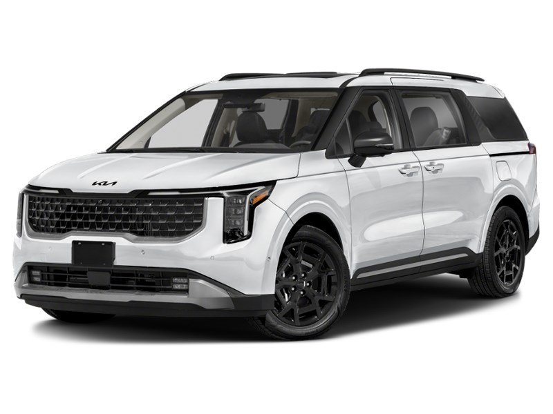 2025 Kia Carnival Hybrid SX+ FWD Snow White Pearl  Shot 1