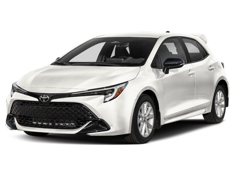 2027 Toyota Corolla Hatchback CVT White  Shot 4
