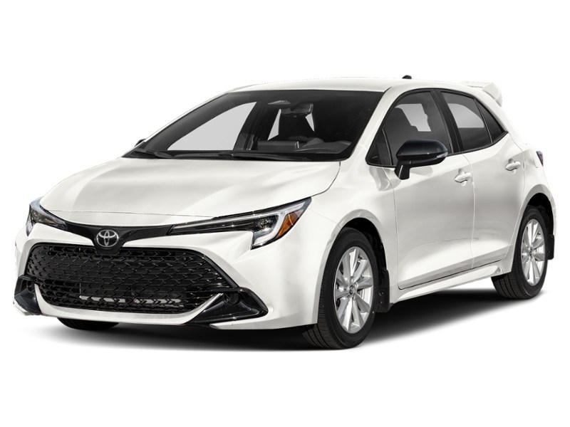 2026 Toyota Corolla Hatchback CVT White  Shot 1